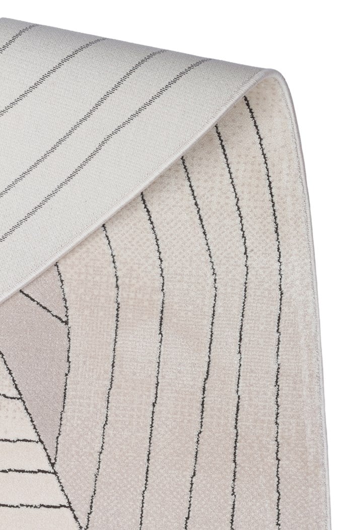 UTOPIA UTP 07 CREAM GREY Amorf Tasarımlı Modern Viskon Halı
