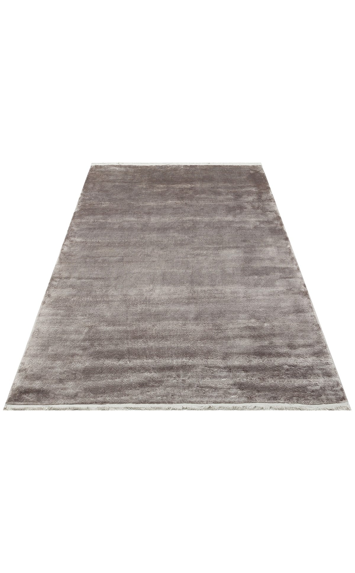 VELVET VT PLAIN GREY Düz Renk El Emeği ile Özel Tezgahlarda Üretilen Viskon Uşak Halısı
