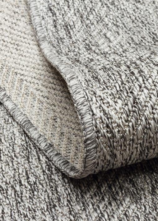 VENTURA SISAL VNT 2704 GREY İç ve Dış Mekan Kullanımına Uygun Hav Vermeyen Kolay Temizlenebilir Sisal Görünümlü Halı