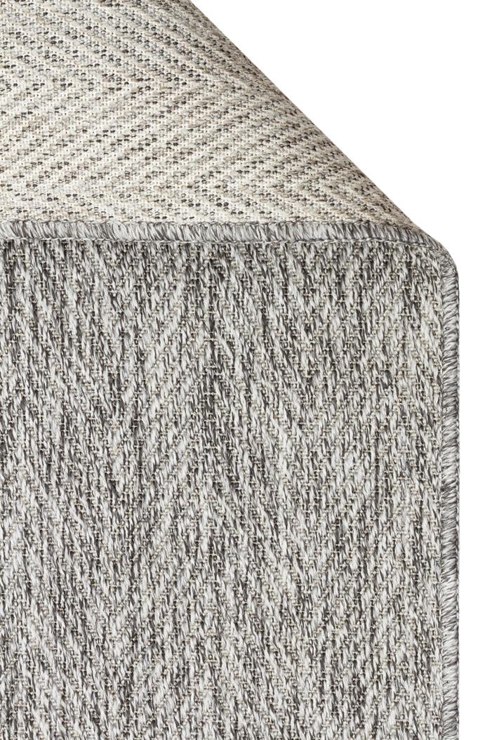 VENTURA SISAL VNT 2704 GREY İç ve Dış Mekan Kullanımına Uygun Hav Vermeyen Kolay Temizlenebilir Sisal Görünümlü Halı