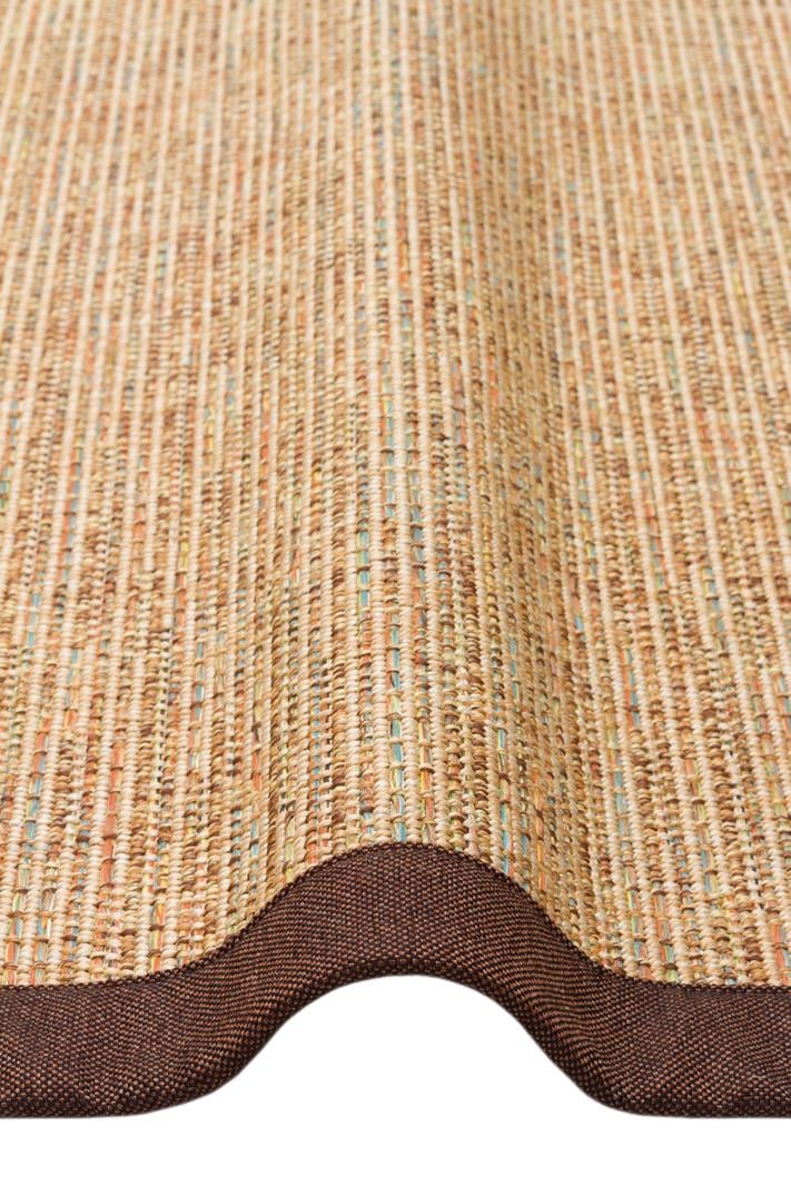 VENTURA SISAL VNT 2707 MULTY BRD BROWN MIX XW İç ve Dış Mekan Kullanımına Uygun Hav Vermeyen Kolay Temizlenebilir Sisal Görünümlü Halı