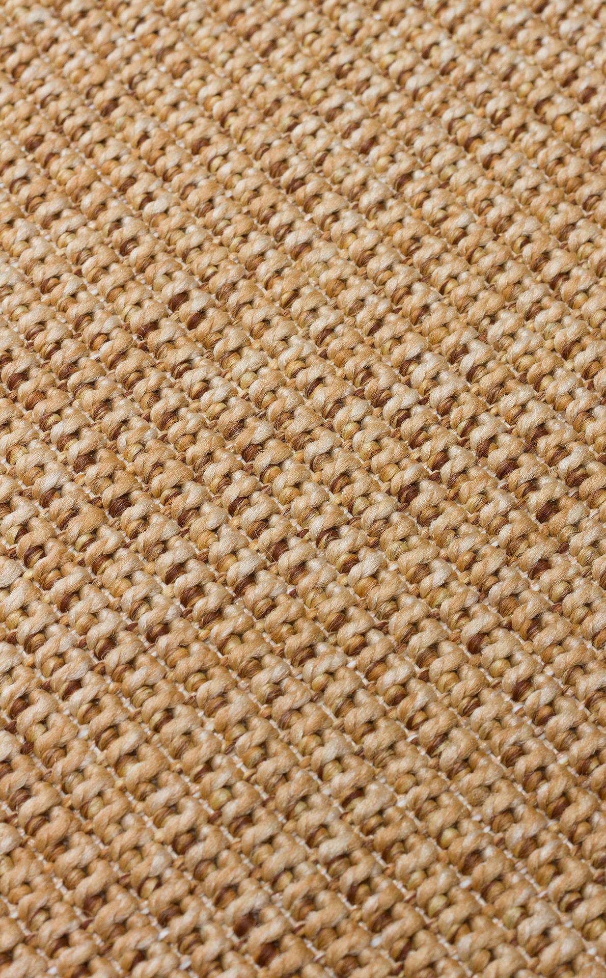 VENTURA SISAL VNT 2702 GOLD BRD BEIGE İç ve Dış Mekan Kullanımına Uygun Hav Vermeyen Kolay Temizlenebilir Sisal Görünümlü Halı