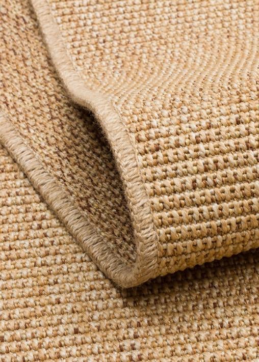 VENTURA SISAL VNT 2702 GOLD İç ve Dış Mekan Kullanımına Uygun Hav Vermeyen Kolay Temizlenebilir Sisal Görünümlü Halı