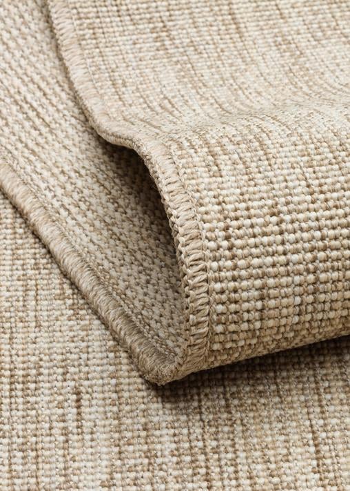 VENTURA SISAL VNT 2703 L.BEIGE İç ve Dış Mekan Kullanımına Uygun Hav Vermeyen Kolay Temizlenebilir Sisal Görünümlü Halı