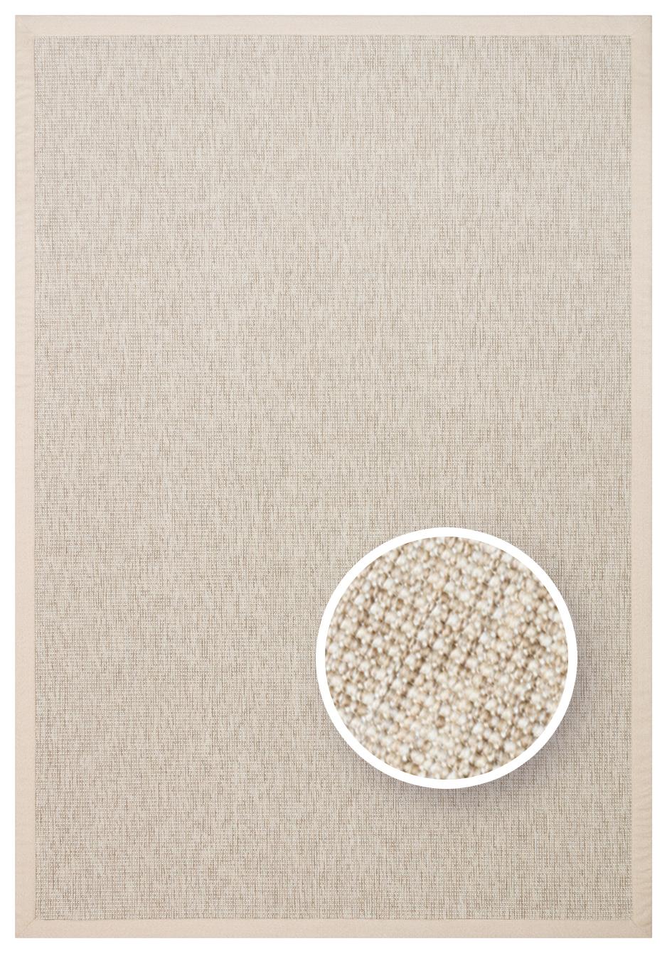 VENTURA SISAL VNT 2703 L.BEIGE BRD BEIGE İç ve Dış Mekan Kullanımına Uygun Hav Vermeyen Kolay Temizlenebilir Sisal Görünümlü Halı