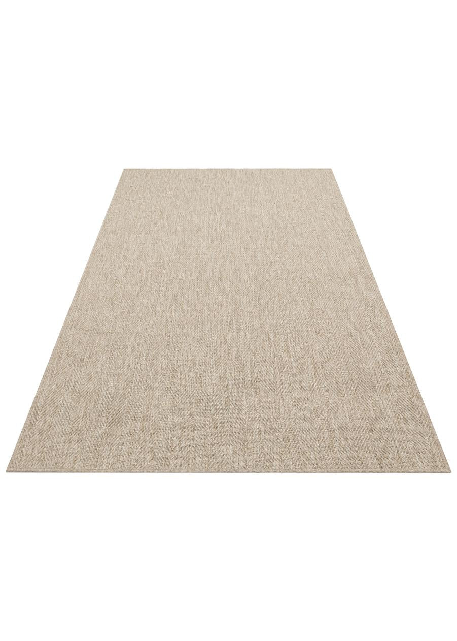 VENTURA SISAL VNT 2704 L.BEIGE İç ve Dış Mekan Kullanımına Uygun Hav Vermeyen Kolay Temizlenebilir Sisal Görünümlü Halı
