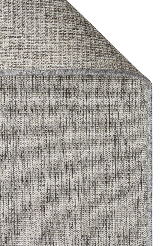 VENTURA SISAL VNT 2705 GREY İç ve Dış Mekan Kullanımına Uygun Hav Vermeyen Kolay Temizlenebilir Sisal Görünümlü Halı