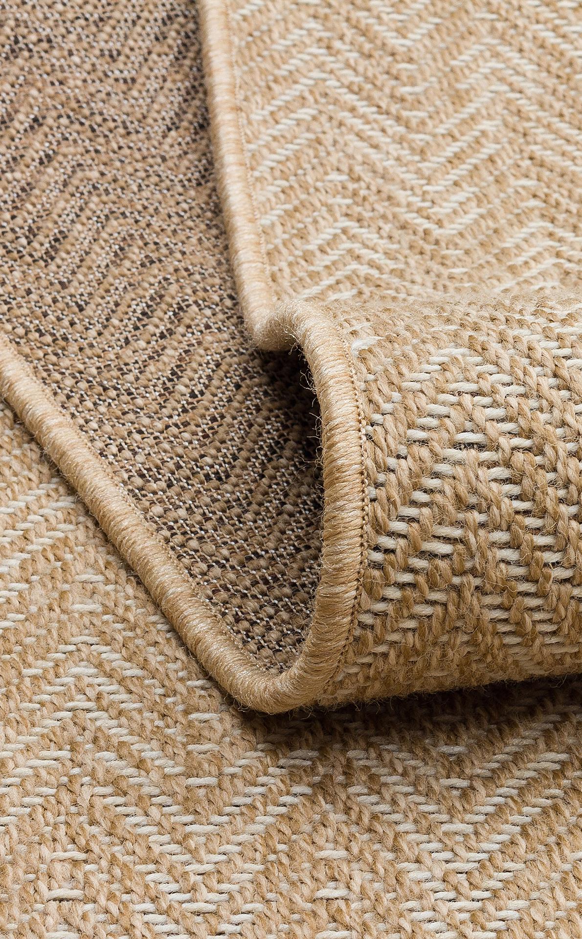 VENTURA XW VNT 02 NATURAL WHITE XW İç ve Dış Mekan Kullanımına Uygun Hav Vermeyen Kolay Temizlenebilir Sisal Görünümlü Halı