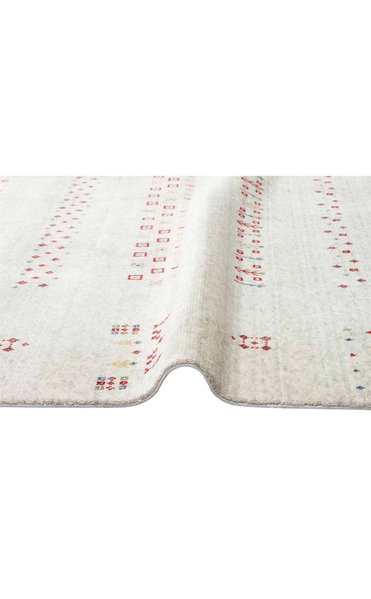 ZARA ZR 06 BEIGE Otantik Desenli Özel Hav Vermeyen ve Kolay Temizlenebilir Tensel Kullanılarak El Emeği ile Özel Tezgahlarda Üretilen Modern Uşak Halısı