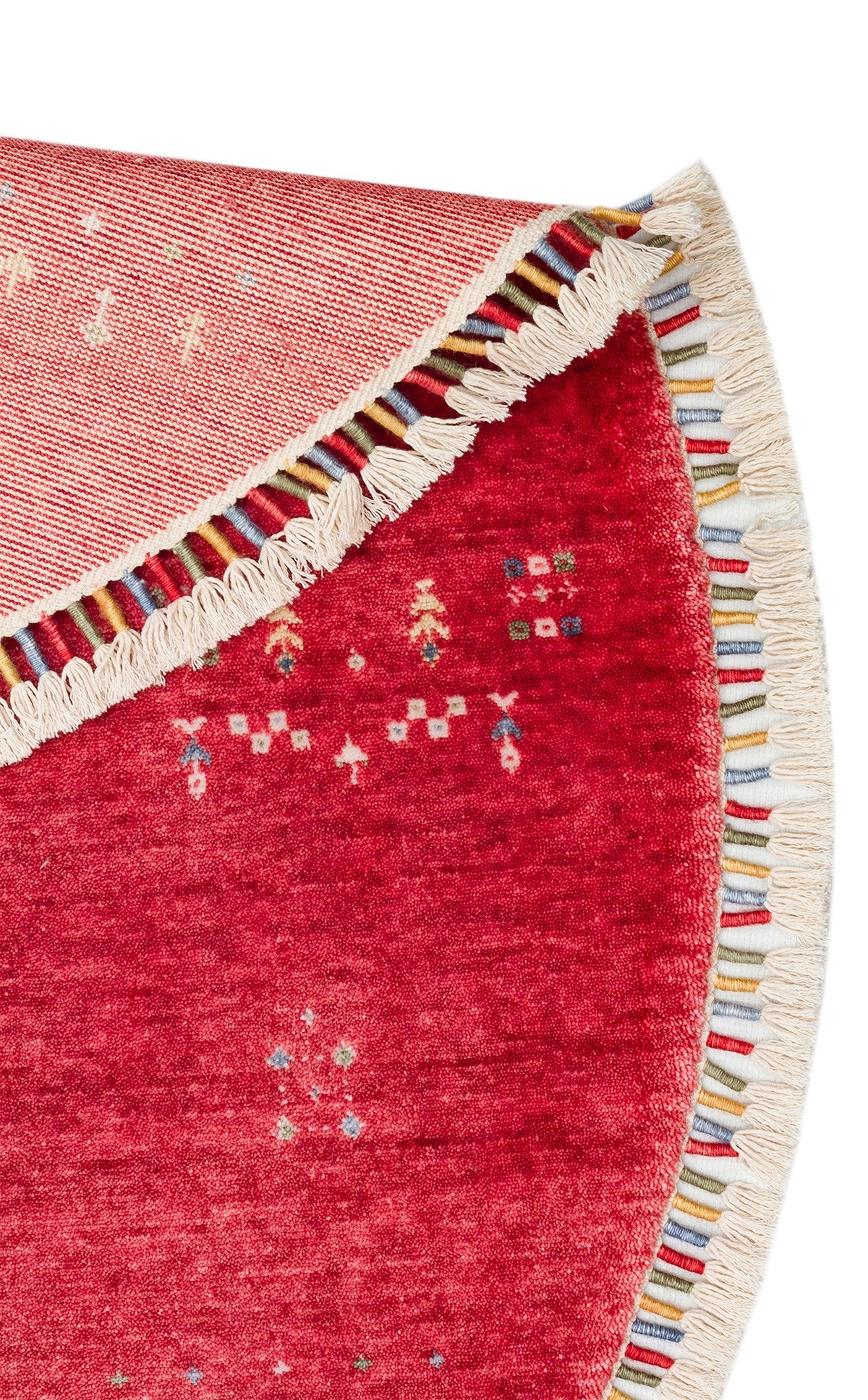 ZARA ZR 06 RED Q Otantik Desenli Özel Hav Vermeyen ve Kolay Temizlenebilir Tensel Kullanılarak El Emeği ile Özel Tezgahlarda Üretilen Modern Uşak Halısı