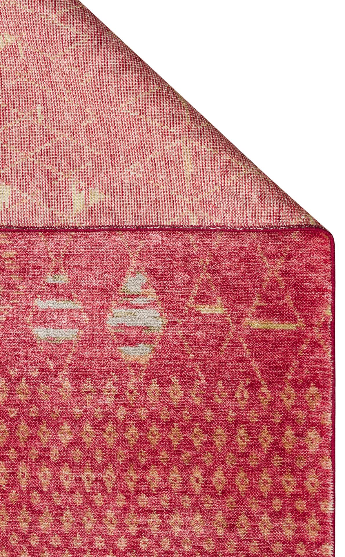 ZARA ZR 15 RED AUTUMN Otantik Desenli Özel Hav Vermeyen ve Kolay Temizlenebilir Tensel Kullanılarak El Emeği ile Özel Tezgahlarda Üretilen Modern Uşak Halısı