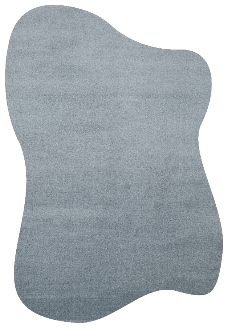 ZEN AMORF 01 BLUE Hav Toz Vermez Yumuşak Tuşeli Zarif Makine Halısı
