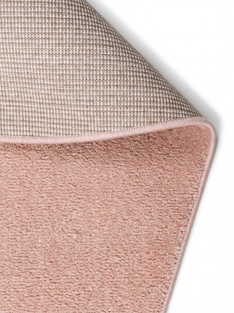 ZEN AMORF 01 PINK Hav Toz Vermez Yumuşak Tuşeli Zarif Makine Halısı