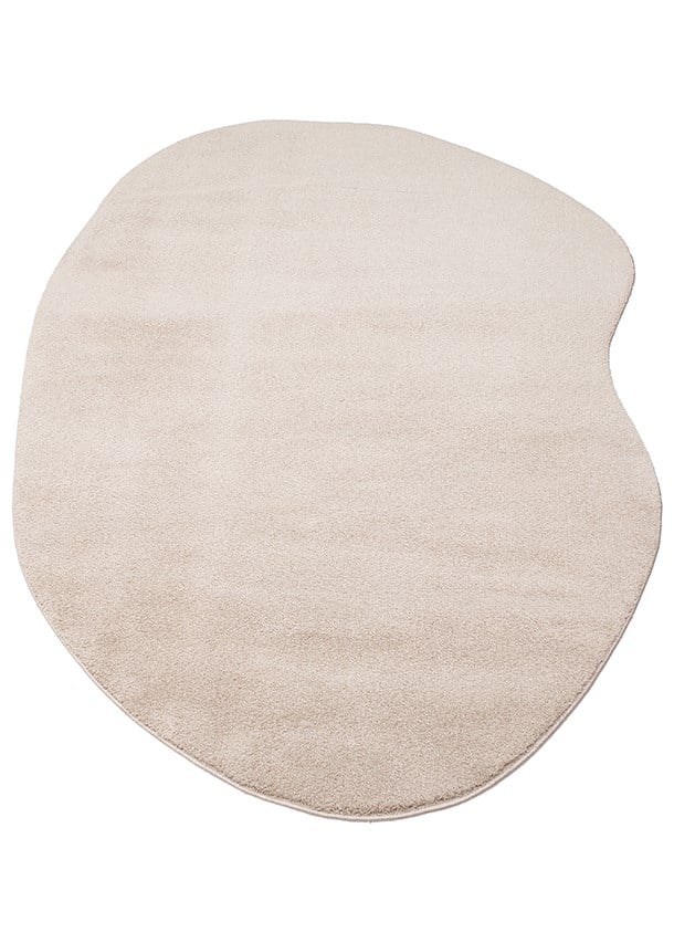 ZEN AMORF 02 BEIGE Hav Toz Vermez Yumuşak Tuşeli Zarif Makine Halısı