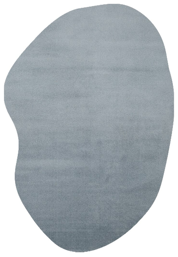 ZEN AMORF 02 BLUE Hav Toz Vermez Yumuşak Tuşeli Zarif Makine Halısı