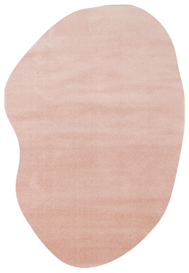 ZEN AMORF 02 PINK Hav Toz Vermez Yumuşak Tuşeli Zarif Makine Halısı