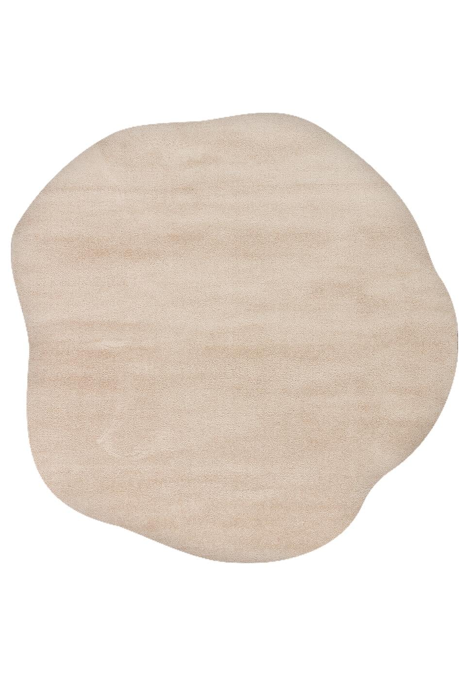 ZEN AMORF 04 BEIGE Hav Toz Vermez Yumuşak Tuşeli Zarif Makine Halısı
