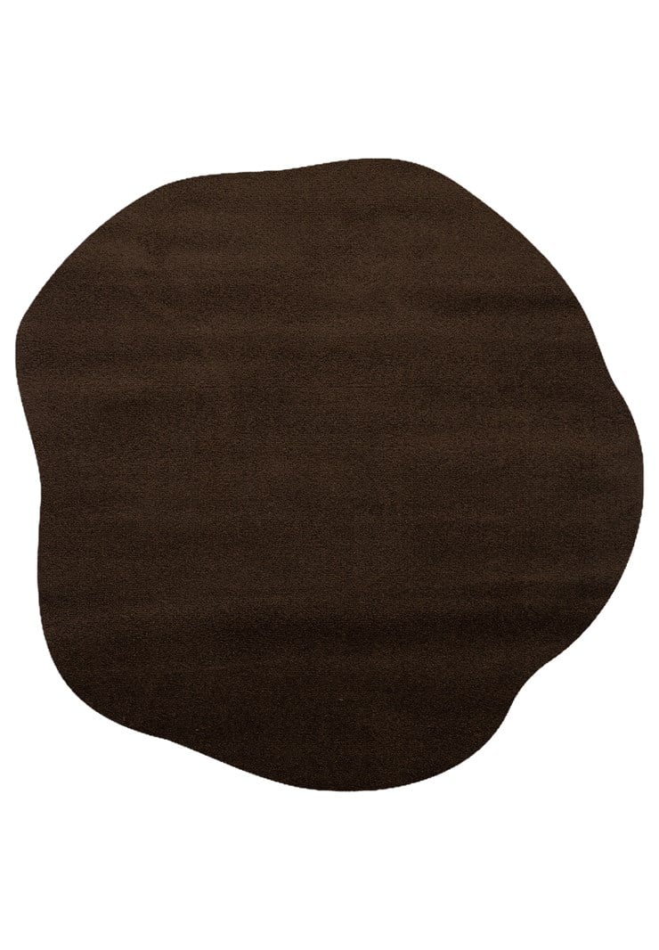ZEN AMORF 04 BROWN Hav Toz Vermez Yumuşak Tuşeli Zarif Makine Halısı