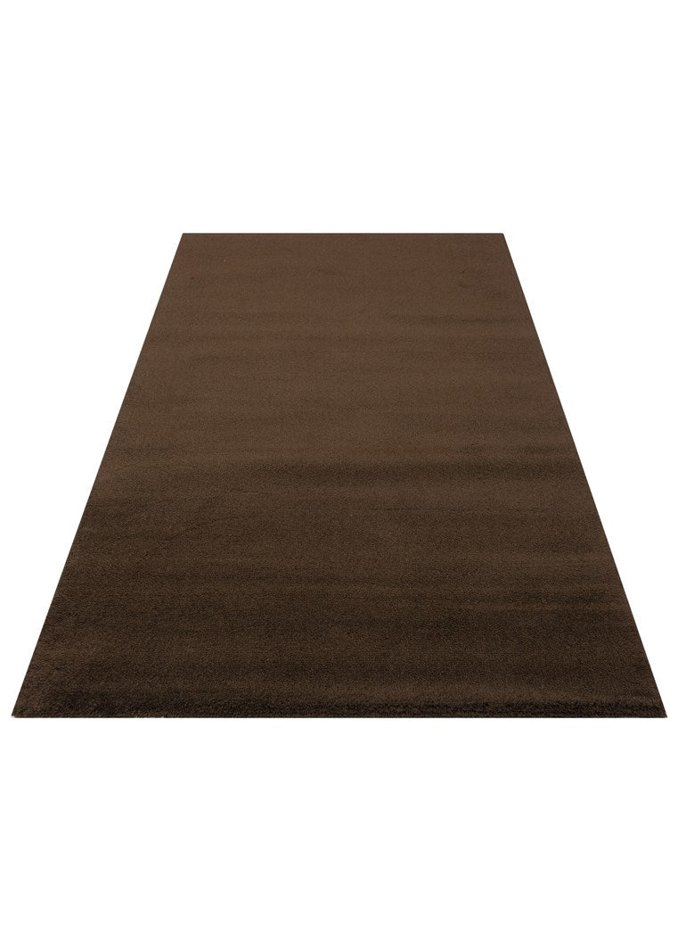ZEN ZEN 01 BROWN Hav Toz Vermez Yumuşak Tuşeli Zarif Makine Halısı
