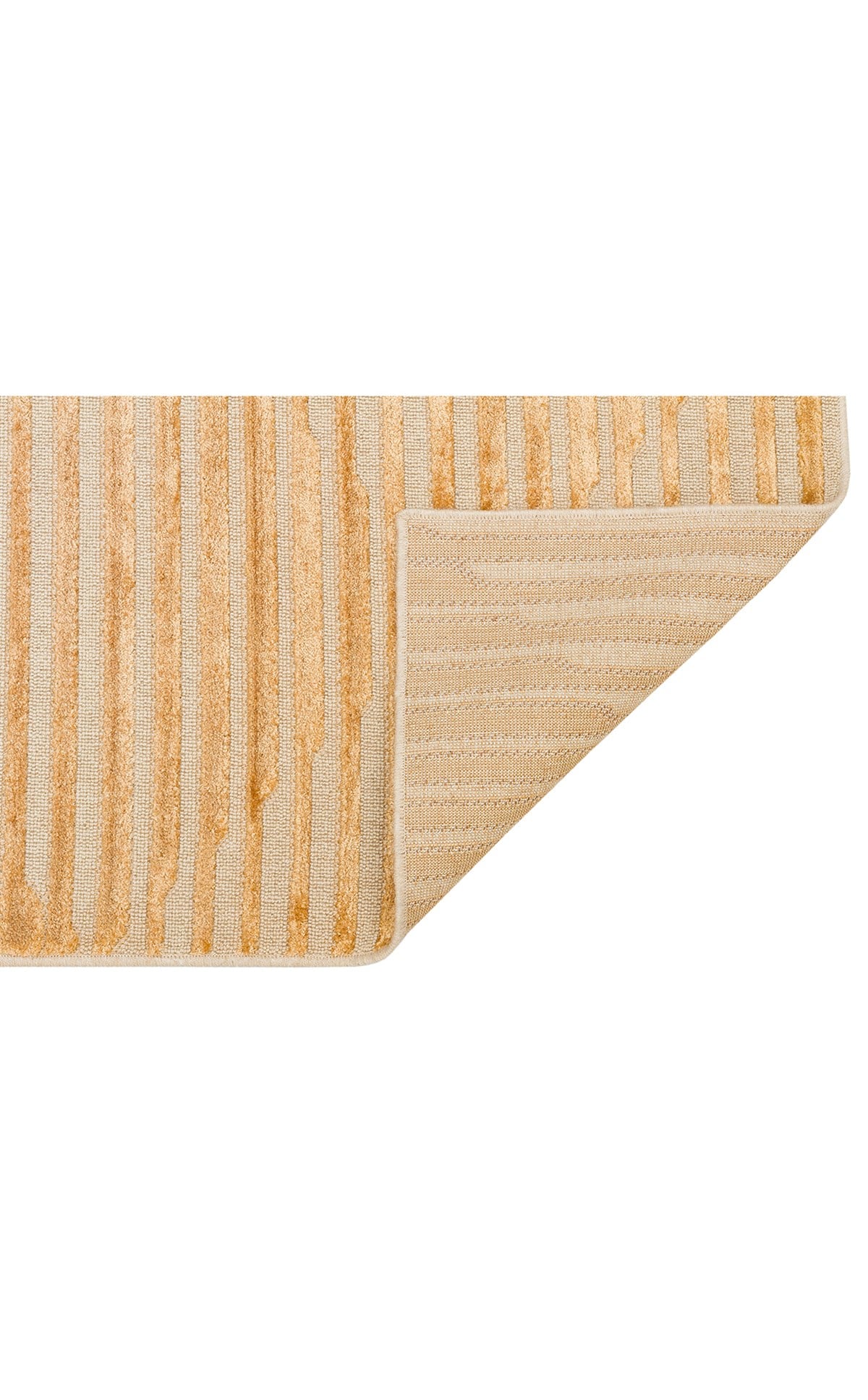 ZENITH DYED ZNT 02 ANTIK GOLD DYED Yüksek Alçak Dokulu Naturel Yün ve Viskon Modern Dokuma Halı