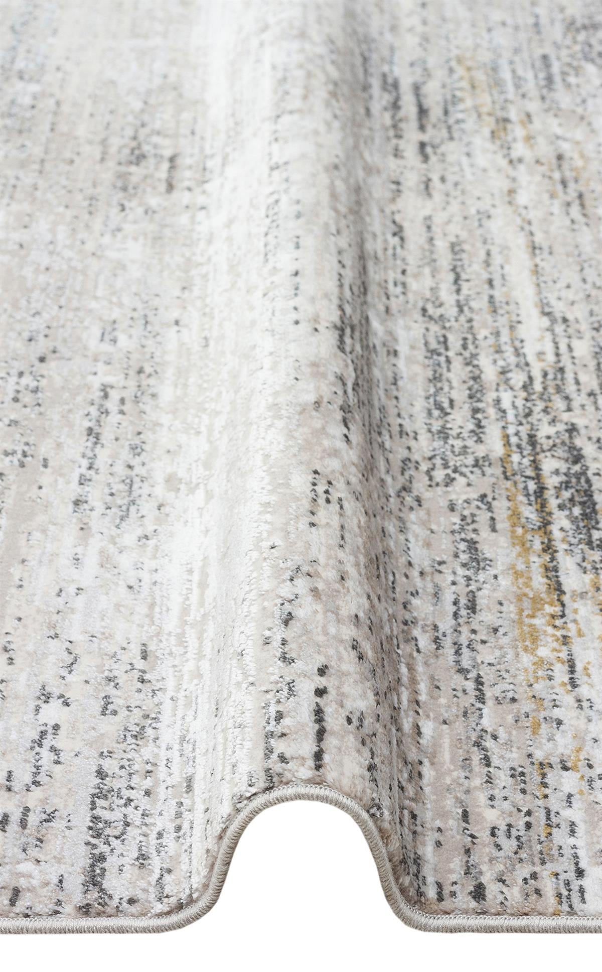 ZURICH ZRH 01 CREAM GREY Akrilik ve Polyester İle Üretilen Şık Salon Halısı
