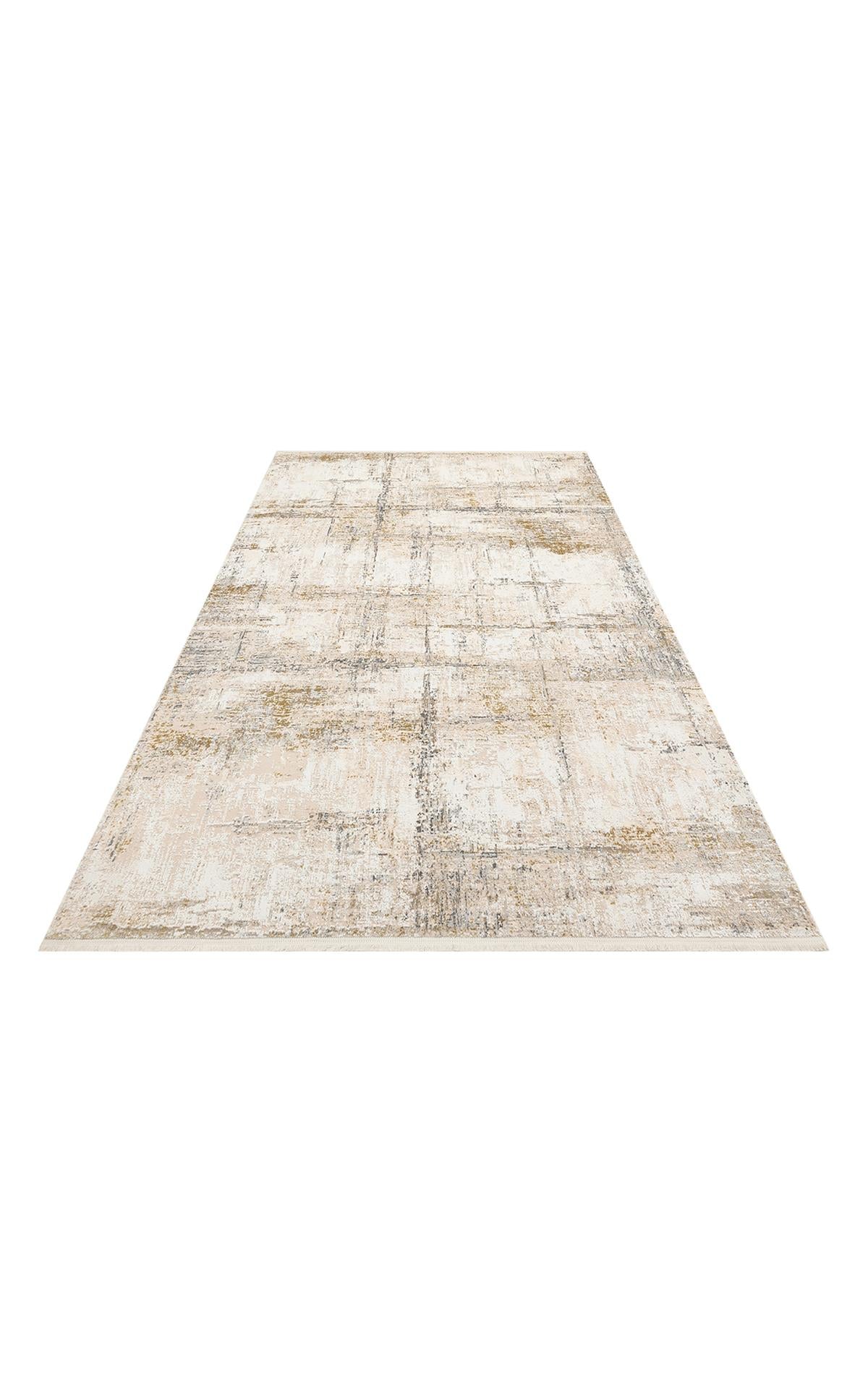 ZURICH ZRH 02 CREAM BEIGE Akrilik ve Polyester İle Üretilen Şık Salon Halısı