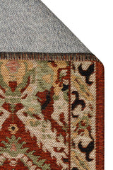 ANADOLU KILIM AND 11 MULTY  Geleneksel Anadolu Motifli Yıkanabilir Kaymaz Tabanlı Şönil Dokuma Halı