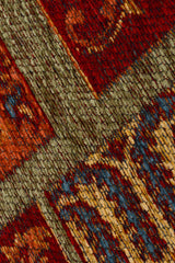 ANADOLU KILIM AND 12 MULTY  Geleneksel Anadolu Motifli Yıkanabilir Kaymaz Tabanlı Şönil Dokuma Halı