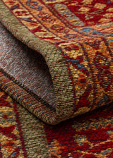 ANADOLU KILIM AND 12 MULTY  Geleneksel Anadolu Motifli Yıkanabilir Kaymaz Tabanlı Şönil Dokuma Halı