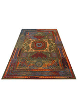 ANADOLU KILIM AND 13 MULTY  Geleneksel Anadolu Motifli Yıkanabilir Kaymaz Tabanlı Şönil Dokuma Halı