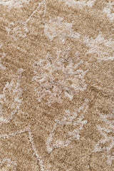 AJMER JM 01 BEIGE  Özel Yumuşak Tuşeli Tonsürton Vintage Makine Halısı