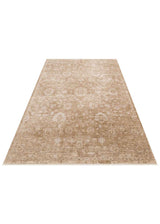 AJMER JM 01 BEIGE  Özel Yumuşak Tuşeli Tonsürton Vintage Makine Halısı