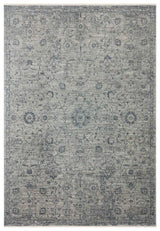 AJMER JM 01 BLUE  Özel Yumuşak Tuşeli Tonsürton Vintage Makine Halısı