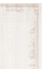 PERA PERA 01 BEIGE  Yıkanabilir Modern Desenli Kaymaz Tabanlı Akrilik Makine Halısı