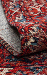 ANADOLU KILIM AND 02 MULTY  Geleneksel Anadolu Motifli Yıkanabilir Kaymaz Tabanlı Şönil Dokuma Halı