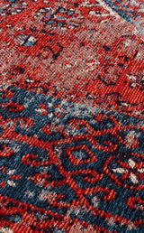 ANADOLU KILIM AND 02 MULTY  Geleneksel Anadolu Motifli Yıkanabilir Kaymaz Tabanlı Şönil Dokuma Halı