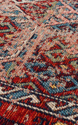 ANADOLU KILIM AND 03 MULTY  Geleneksel Anadolu Motifli Yıkanabilir Kaymaz Tabanlı Şönil Dokuma Halı