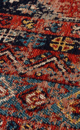 ANADOLU KILIM AND 04 MULTY  Geleneksel Anadolu Motifli Yıkanabilir Kaymaz Tabanlı Şönil Dokuma Halı
