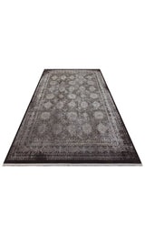 ANATOLIA ANT 02 ANTRASIT GREY  Klasik ve Modern Desenli Sık Dokuma Makine Halısı