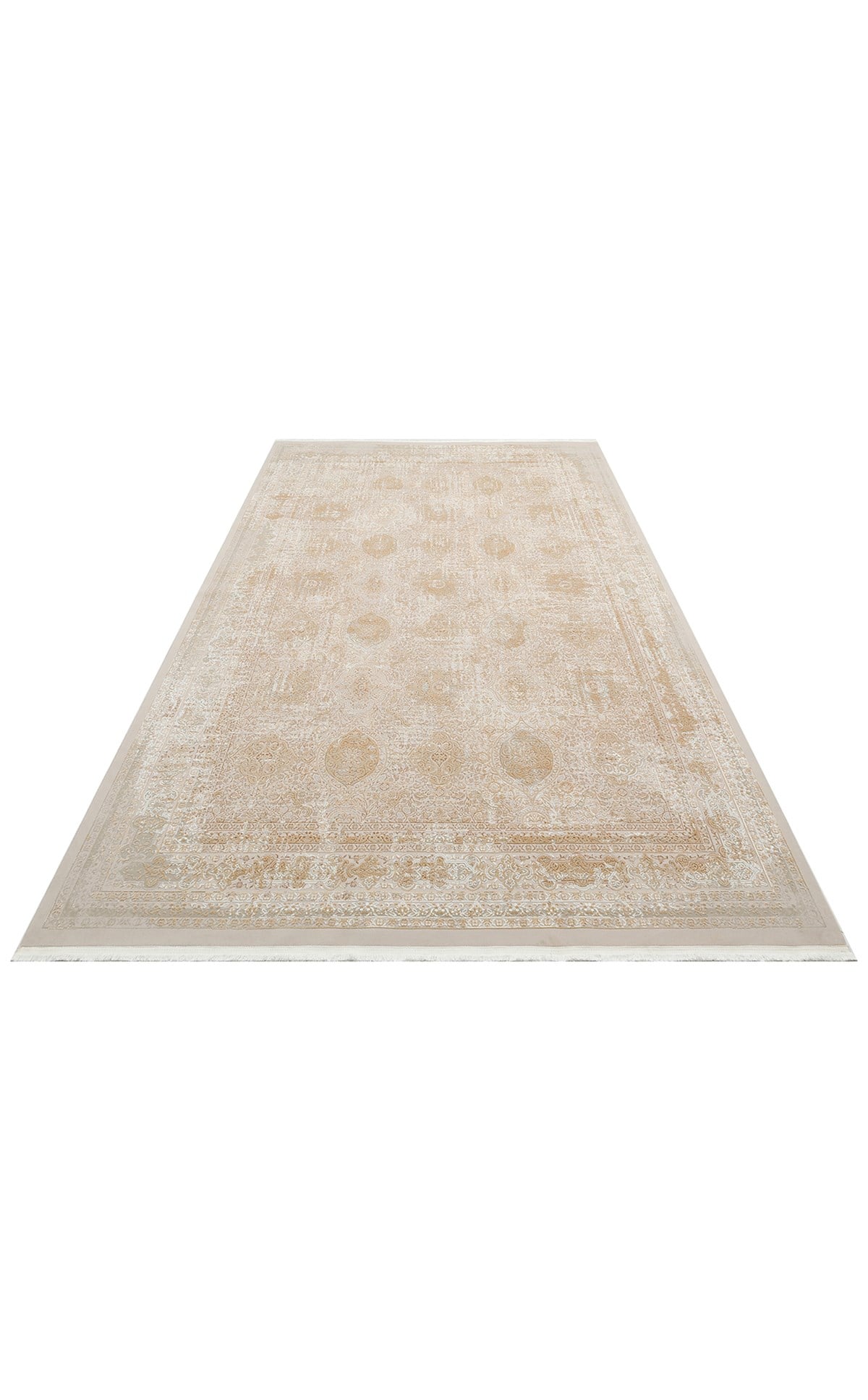 ANATOLIA ANT 02 CREAM NATURAL  Klasik ve Modern Desenli Sık Dokuma Makine Halısı