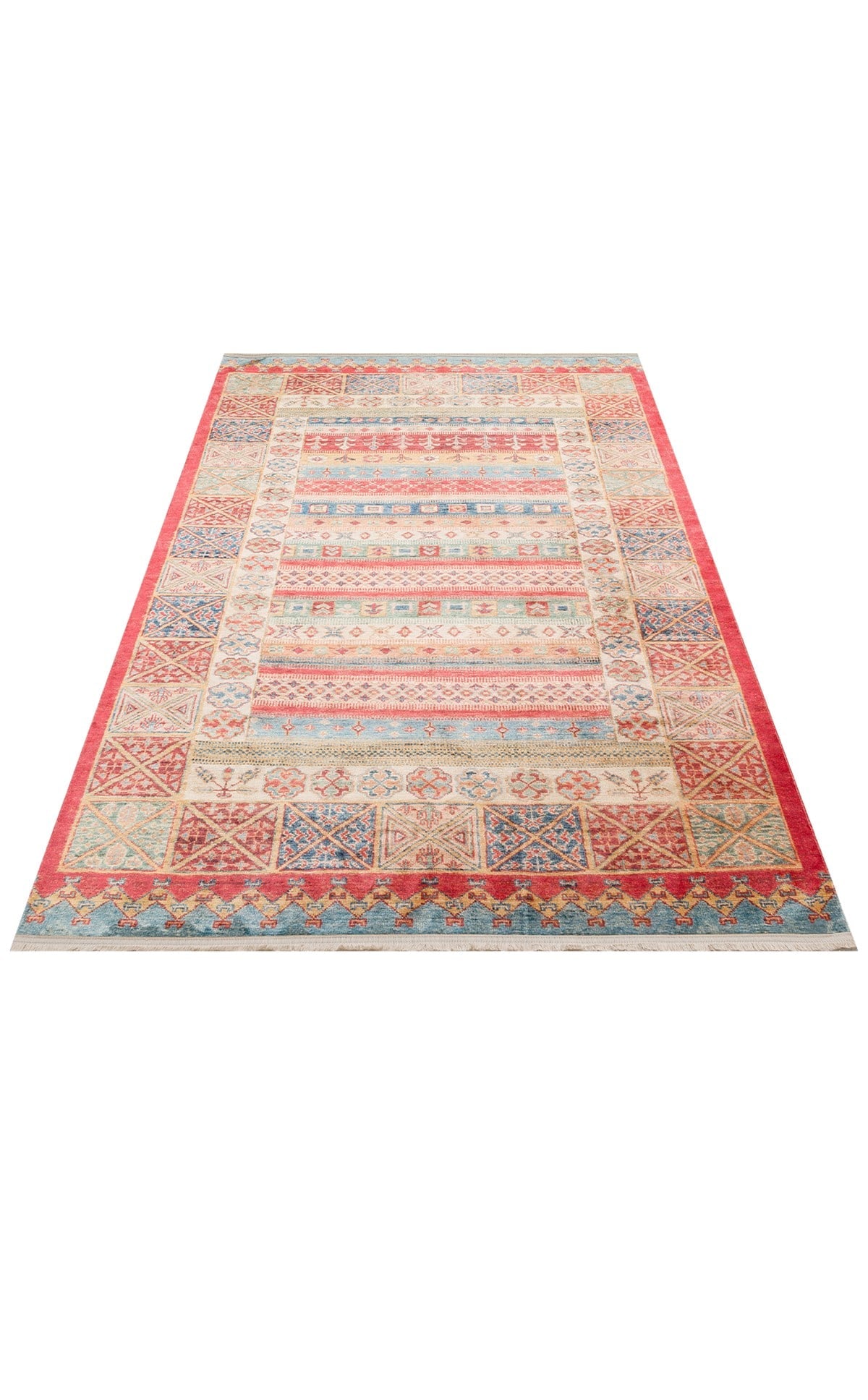 ANTIQUE ATK 04 MULTY  Kolay kullanımlı Kaymaz Karabağ ve Antik Desenlere Sahip Yıkanabilir Makine Halısı