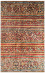 ANTIQUE ATK 05 MULTY  Kolay kullanımlı Kaymaz Karabağ ve Antik Desenlere Sahip Yıkanabilir Makine Halısı