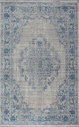 ARTE H074 BLUE  Hav Toz Vermez Renkli Modern Makine Halısı