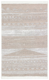 ARYA AR 06 NATURAL  Yıkanabilir Çift Taraflı Modern Desenli Dokuma Kilim