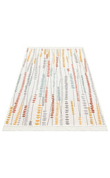 ARYA AR 34 MULTY  Yıkanabilir Çift Taraflı Modern Desenli Dokuma Kilim