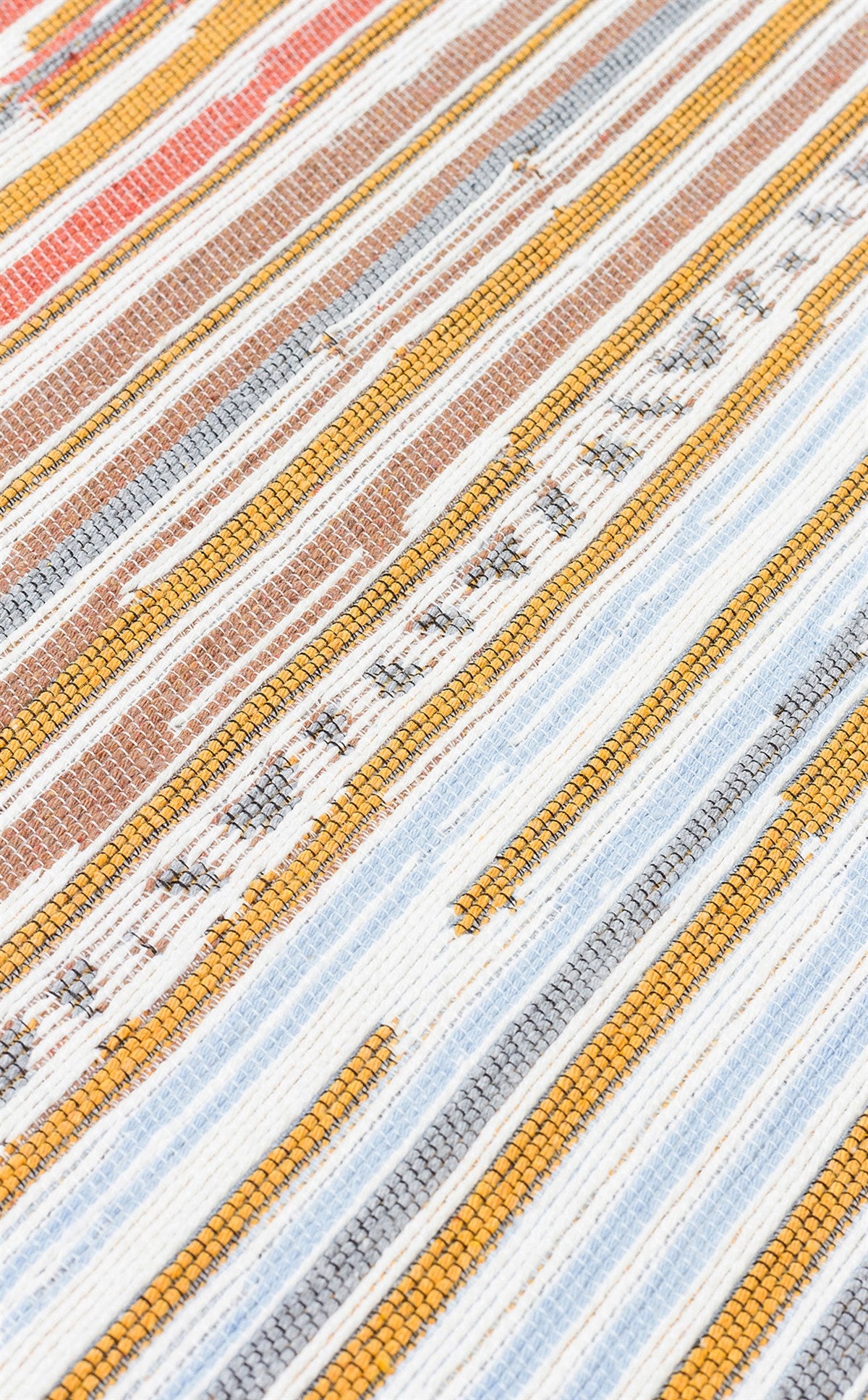 ARYA AR 35 MULTY  Yıkanabilir Çift Taraflı Modern Desenli Dokuma Kilim