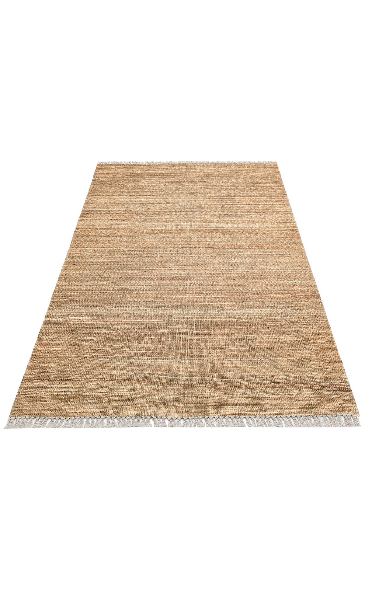 ASOS AS 01 NATURAL  Jüt Hasır Görünümlü Hav Toz Vermez Çift Taraflı Yıkanabilir Kilim