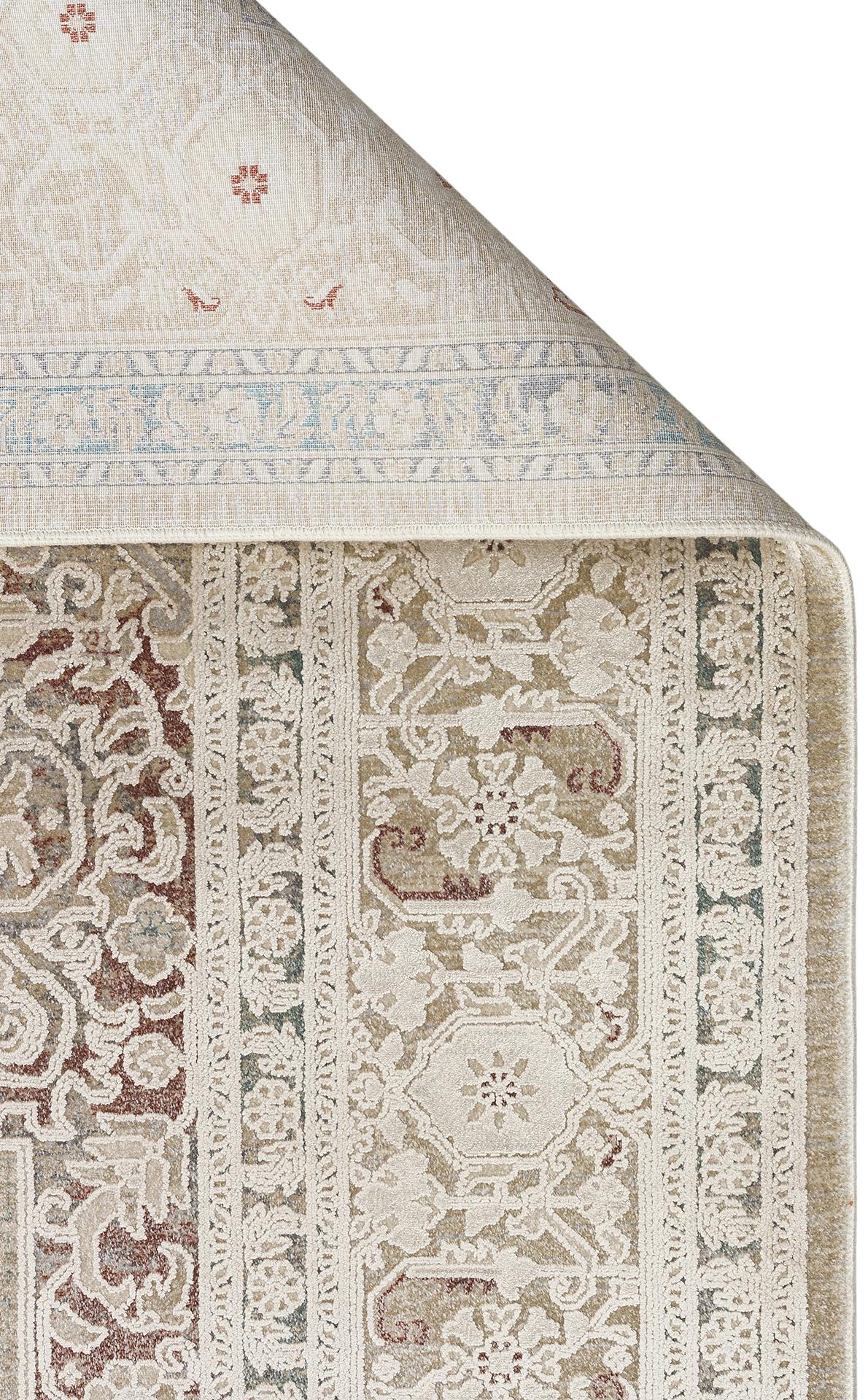 BABIL BBL 02 BEIGE  Yumuşak Dokulu Vintage Esintilere Sahip Over-dyed Sık Dokuma Salon Halısı
