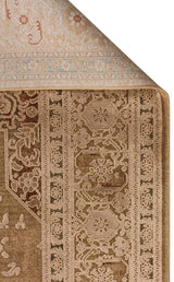 BABIL BBL 02 BRONZE  Yumuşak Dokulu Vintage Esintilere Sahip Over-dyed Sık Dokuma Salon Halısı