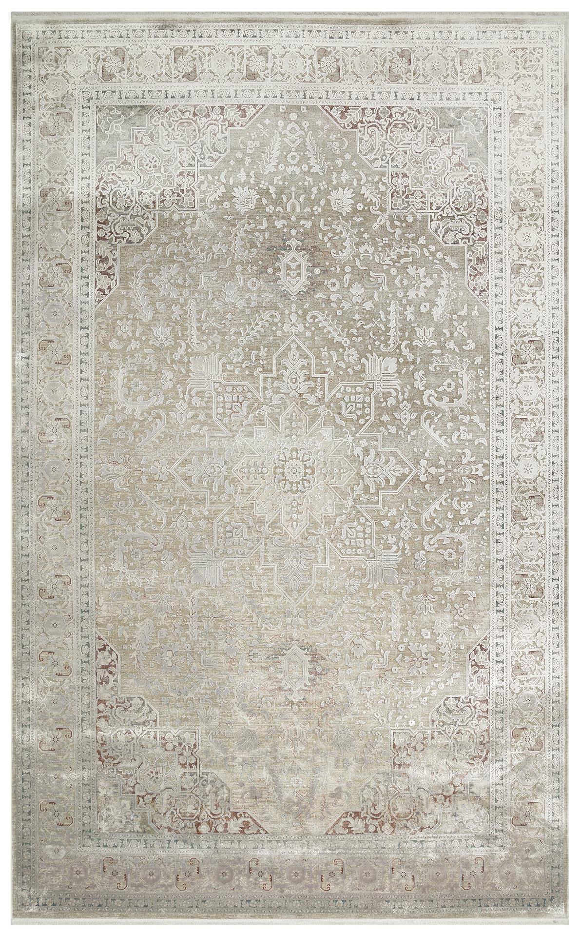 BABIL BBL 02 GREY  Yumuşak Dokulu Vintage Esintilere Sahip Over-dyed Sık Dokuma Salon Halısı